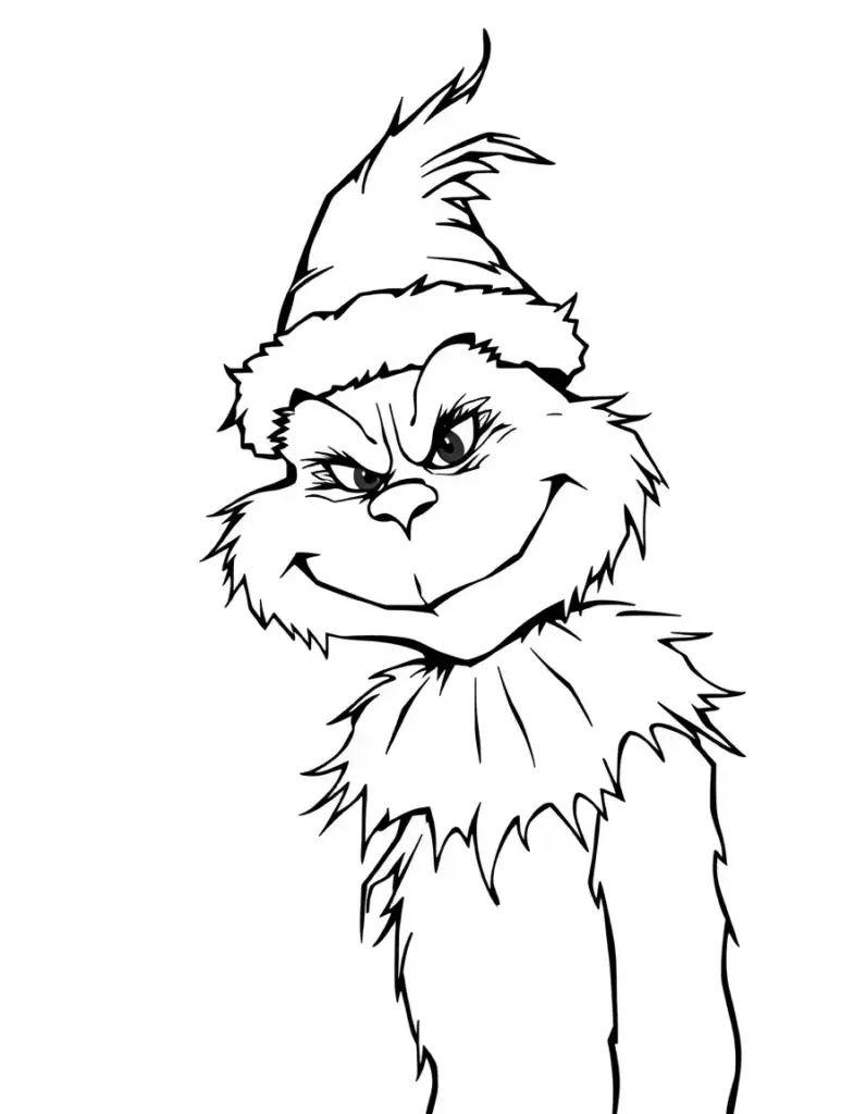 Grinch Coloring Image 06